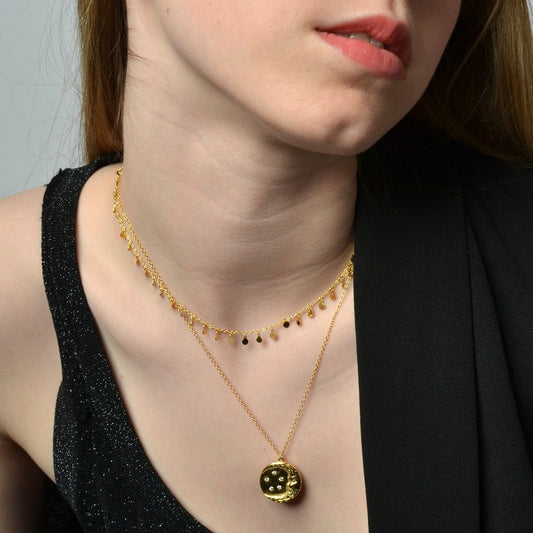 Collar 'Moon & Stars'