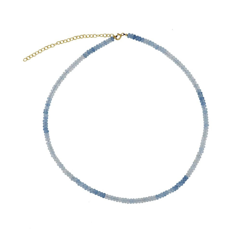 Collar 'Voluptas' - Aguamarina