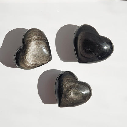 Corazón de Obsidiana Plateada - Sensaido