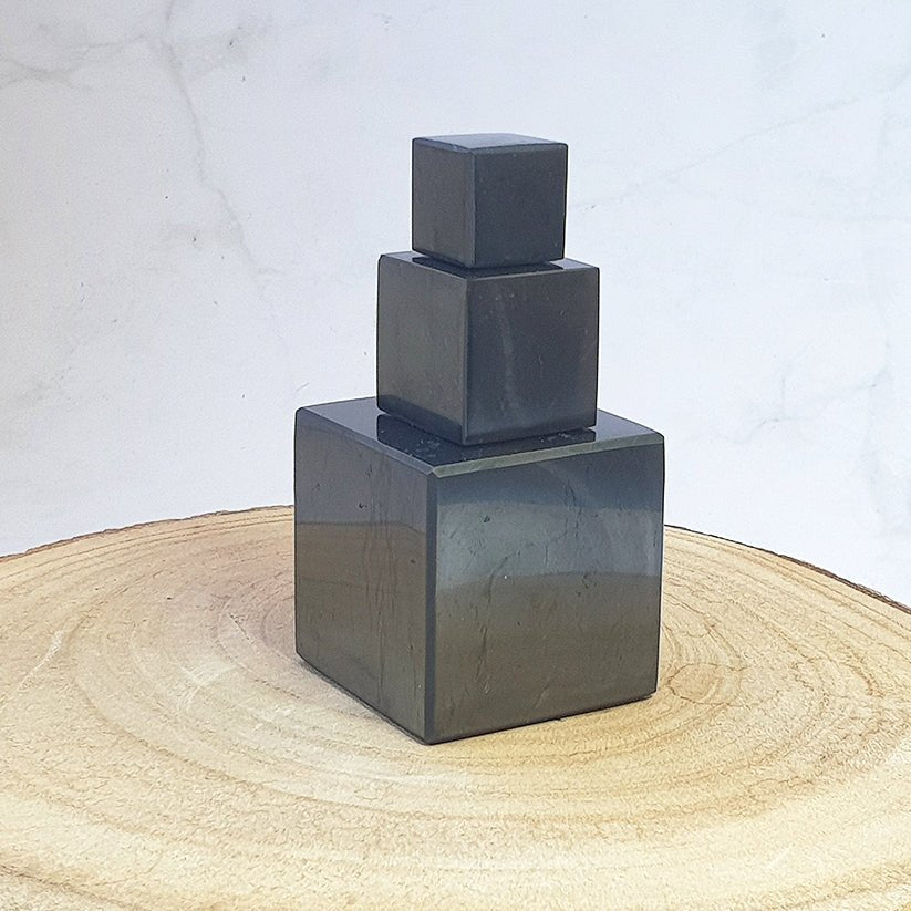 Cubo de Shungit Pulido - Sensaido