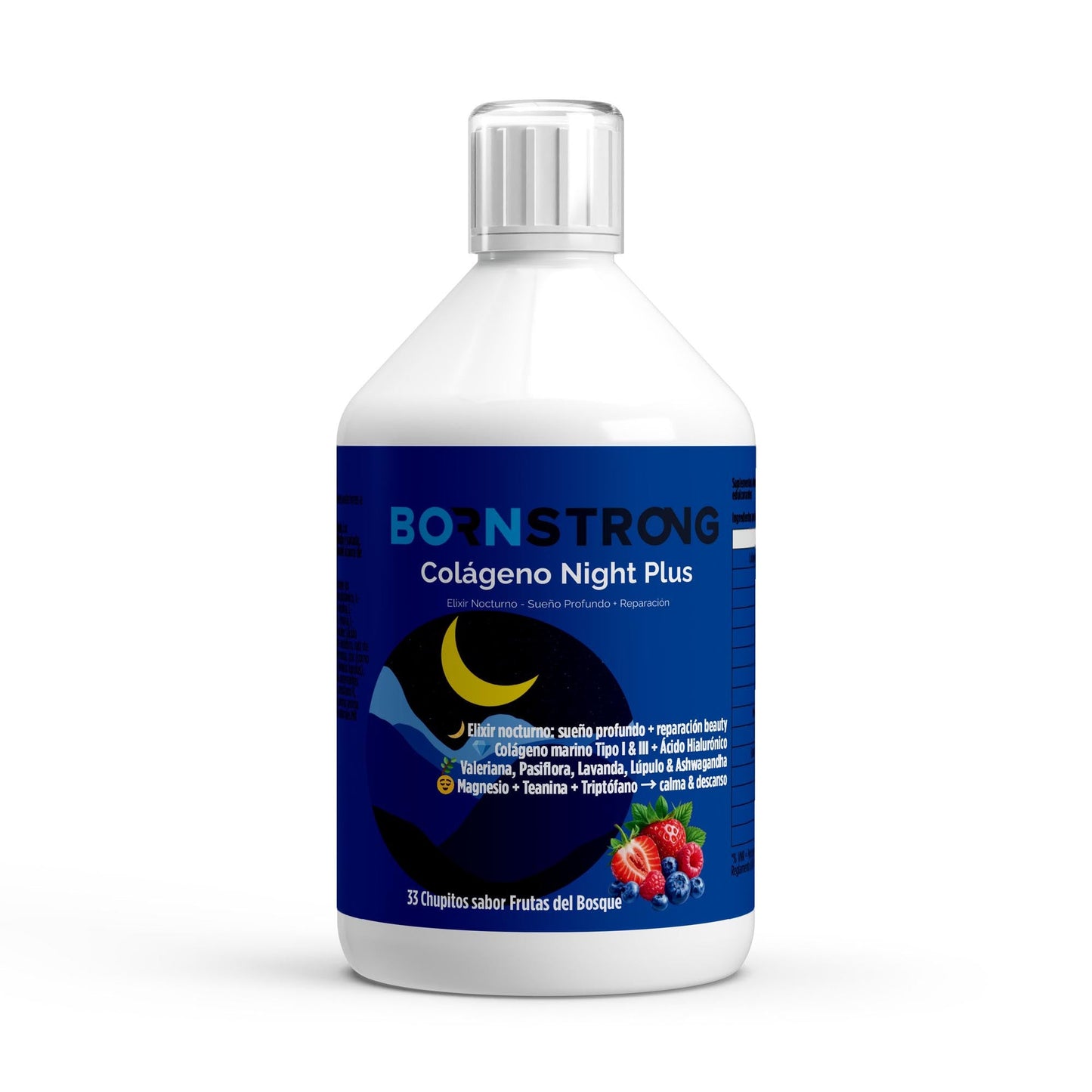 Paquete Dormir Mejor de BORNSTRONG FITNESS con suplementos para recuperar energía y reducir revoluciones al dormir.