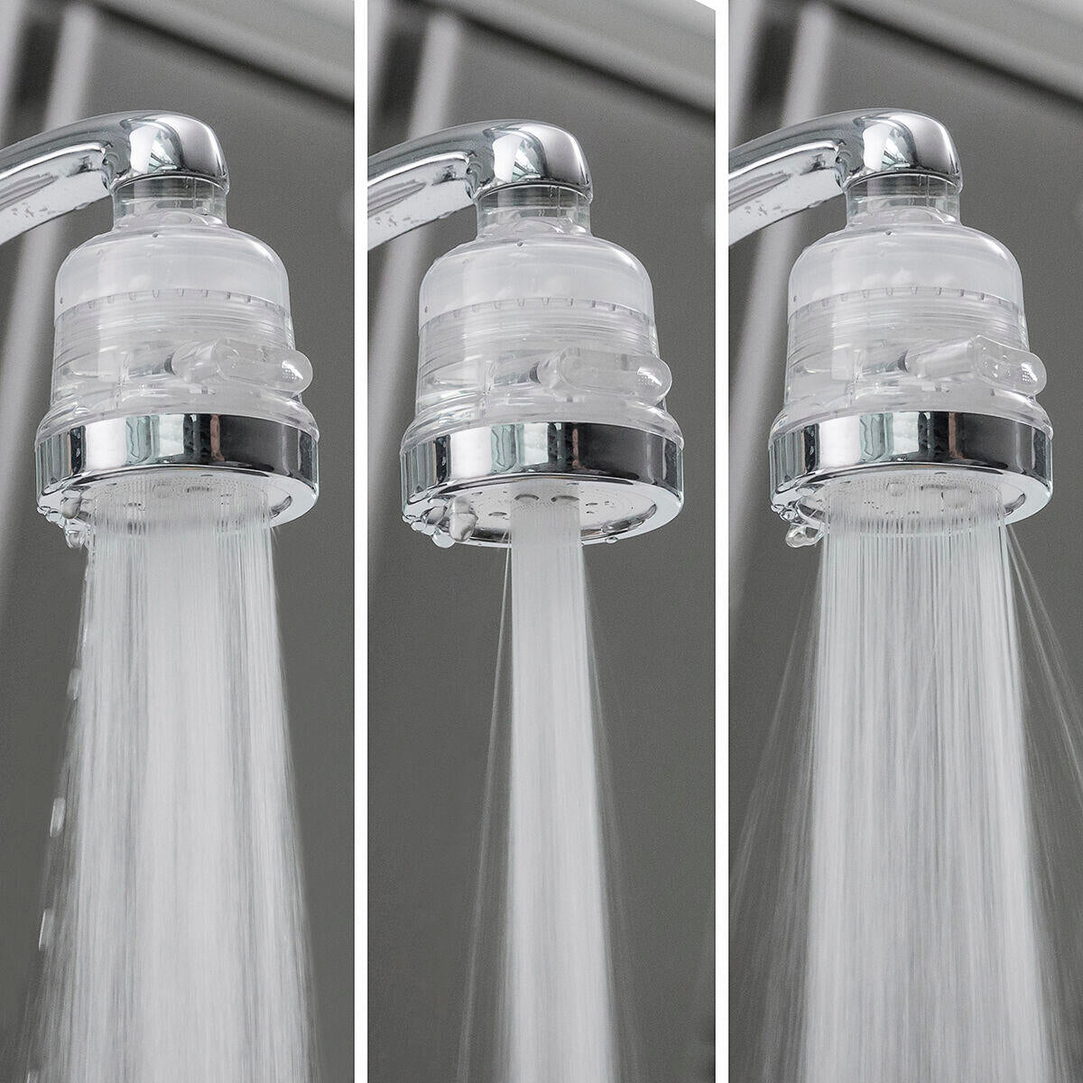 Ecogrifo con filtro purificador de agua Faukko, innovagizmo, dispositivo ecológico para filtrar y purificar agua doméstica.