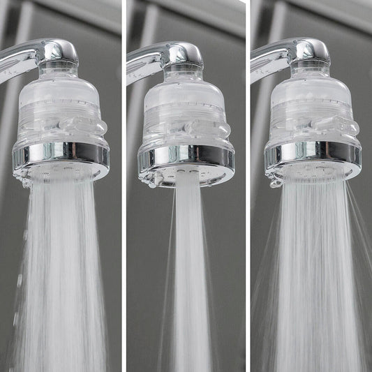 Ecogrifo con filtro purificador de agua Faukko, innovagizmo, dispositivo ecológico para filtrar y purificar agua doméstica.