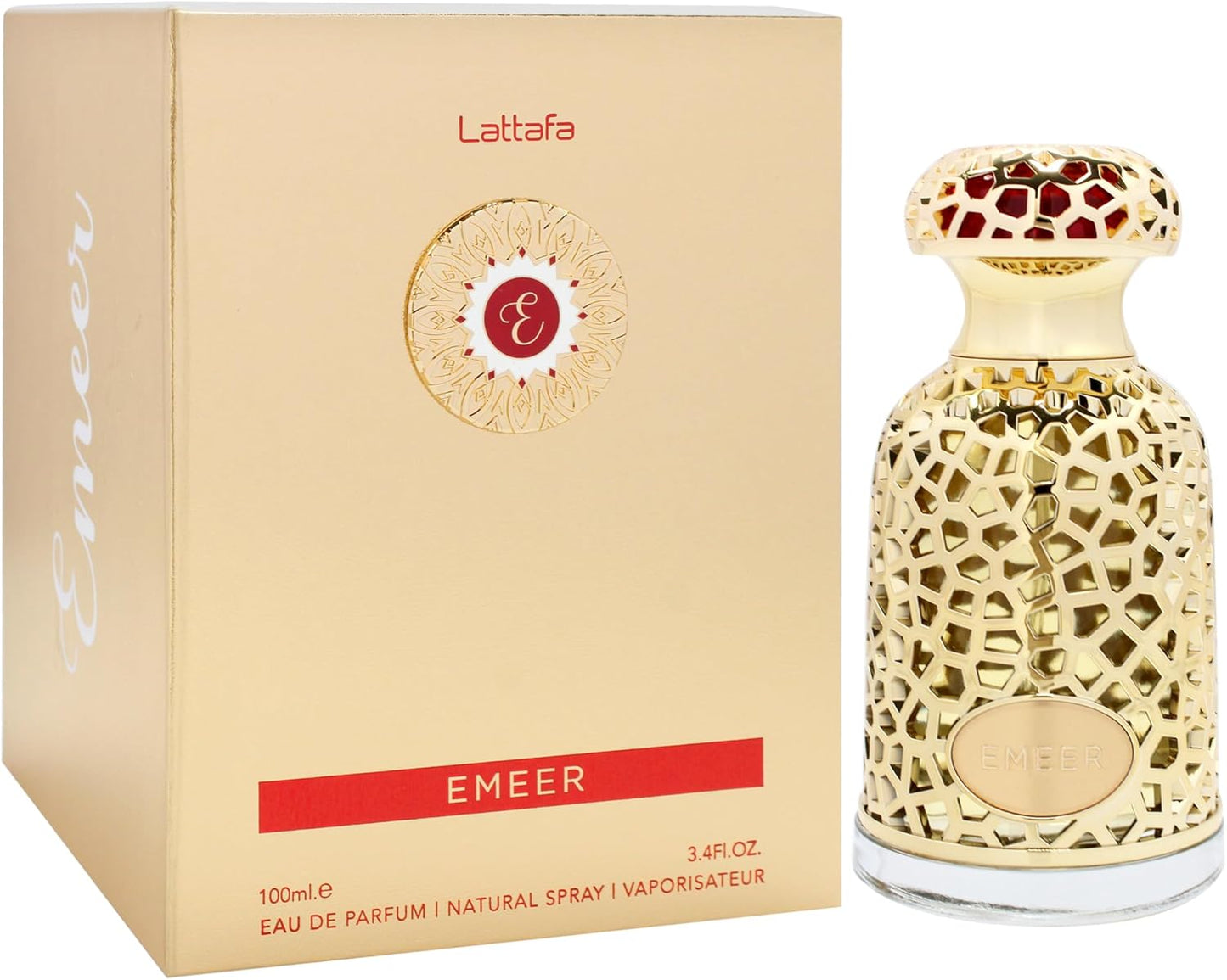 EMEER LATTAFA PERFUME ARABE UNISEX ORIGINAL EMIRATOS ARABES UNIDOS 100 ML