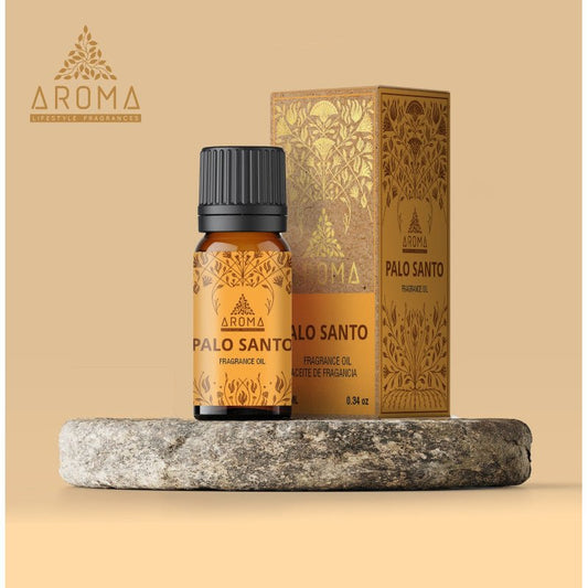 Esencia de Palo Santo de Mystical Tienda en botella con aroma natural, ideal para aromaterapia y ambientes relajantes.