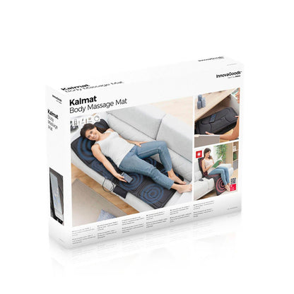 Esterilla de masaje corporal Kalmat InnovaGoods con puntos de presión para relajación y bienestar en el cuerpo.