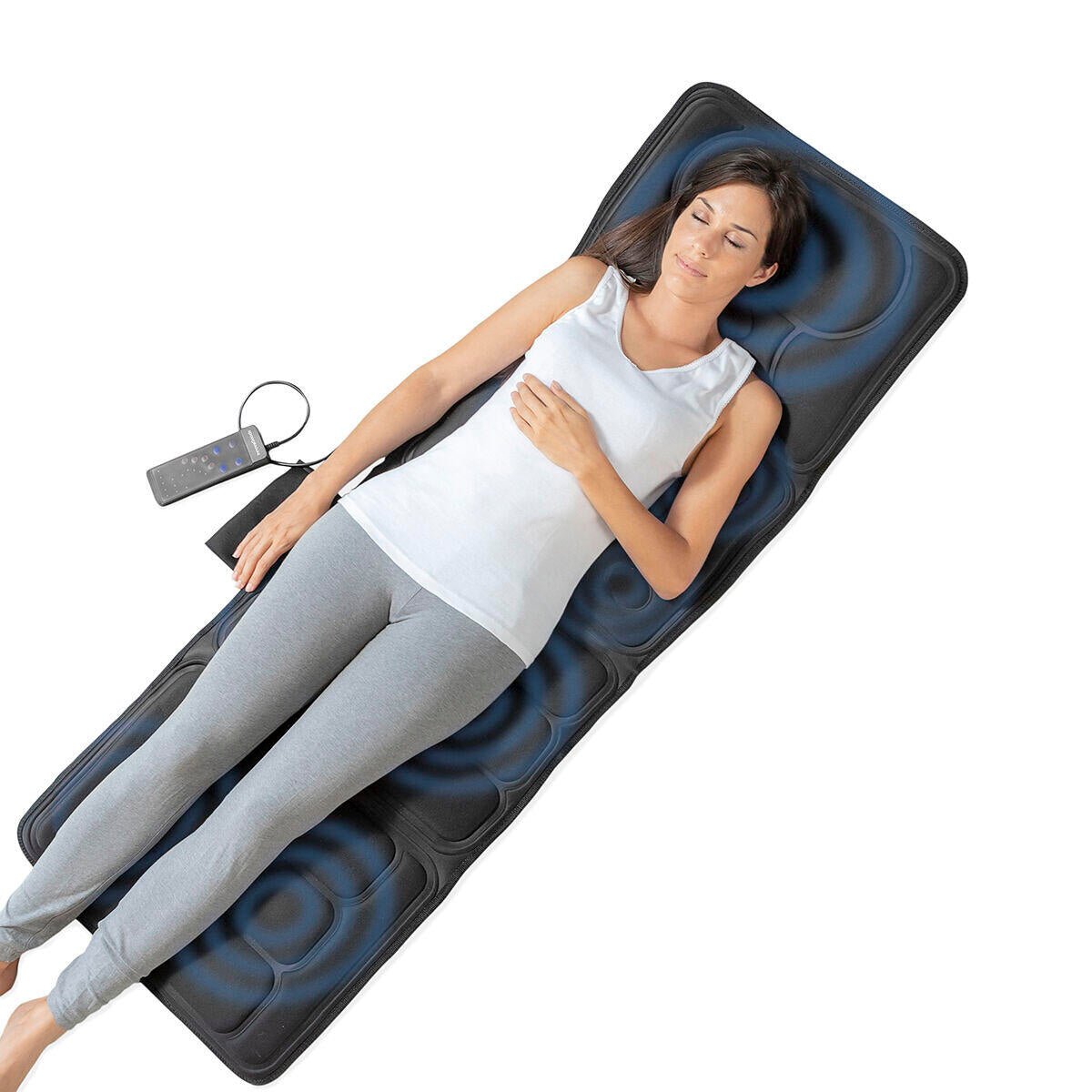 Esterilla de masaje corporal Kalmat InnovaGoods con superficie acolchada y puntos de presión para relajación y bienestar.