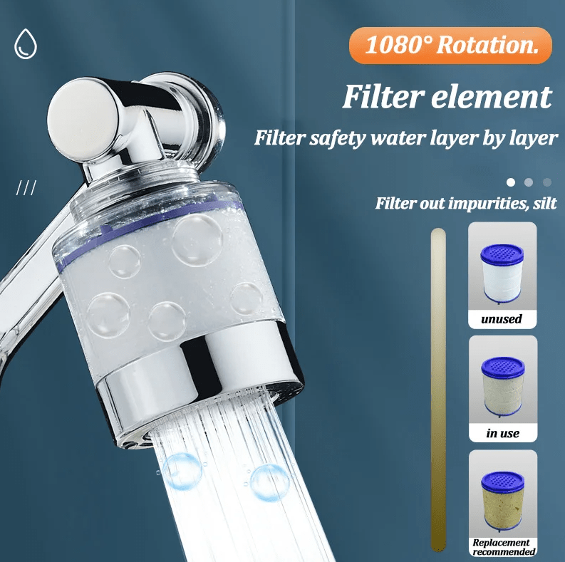 Extensor de grifo giratorio de 1080° con filtro de sedimentos, accesorio para grifos de innovagizmo.com