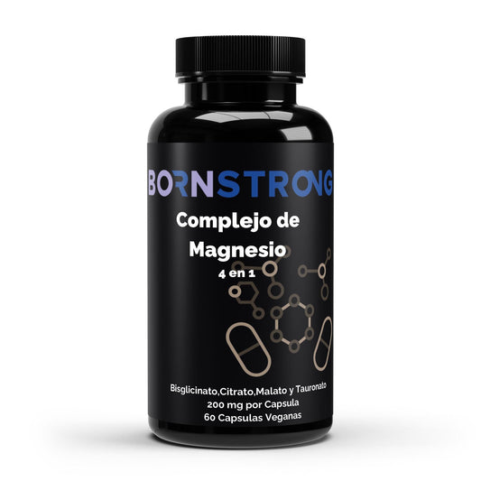 Magnesio Complex 4 • Relax • Sistema Nervioso • Energía sin Calambres - Sensaido
