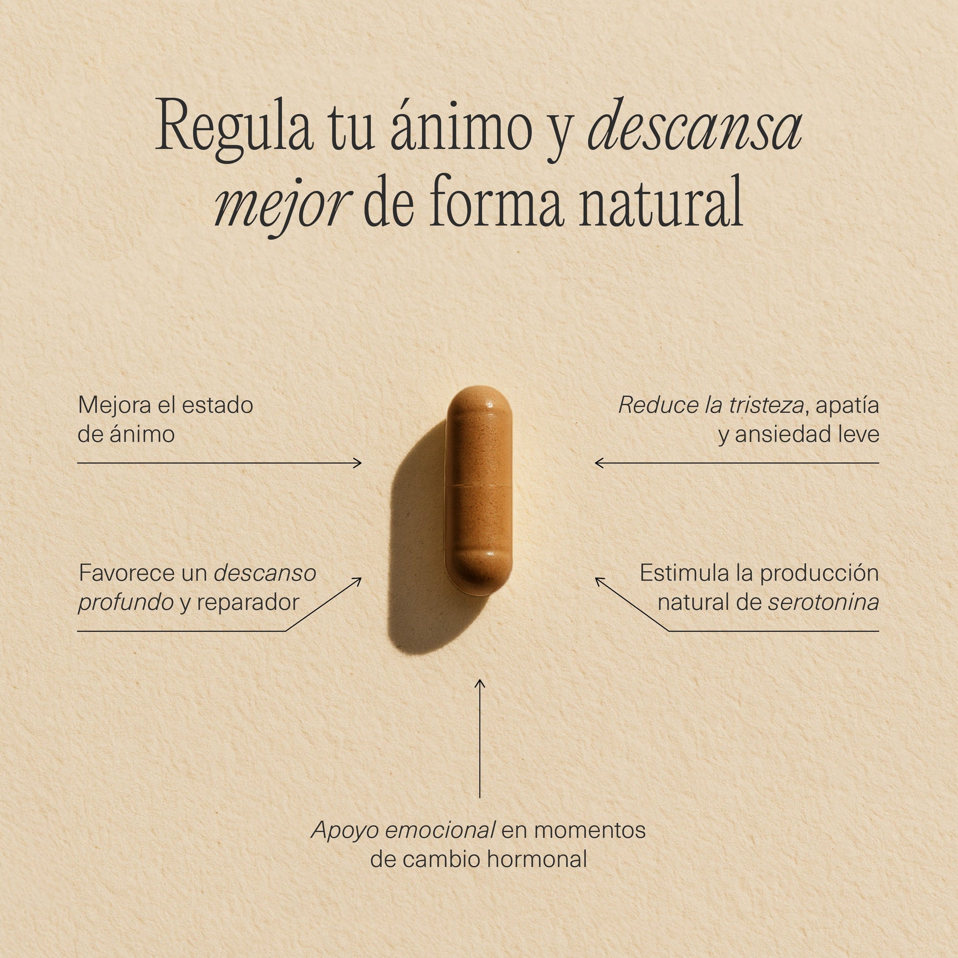 Cápsulas FemmeUp Bienestar de la marca Femmeup, imagen que muestra fichas técnicas del producto para el bienestar femenino.