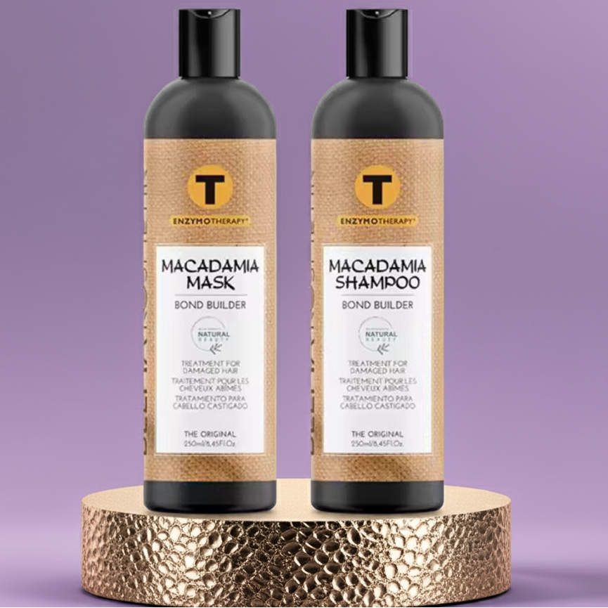 Belma kosmetik- Duo mantenimiento home macadámia- Champú macadámia 250 ml + Mascarilla macadámia 250 ml - Sensaido