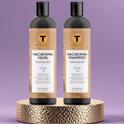 Belma kosmetik- Duo mantenimiento home macadámia- Champú macadámia 250 ml + Mascarilla macadámia 250 ml - Sensaido