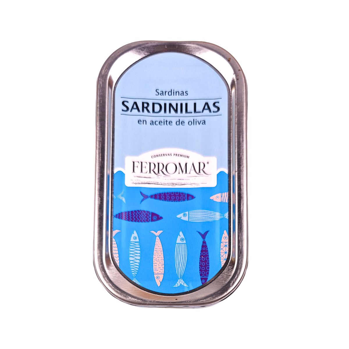 Sardinillas en aceite de oliva 12/16 pzas Conservas FerroMar - Sensaido