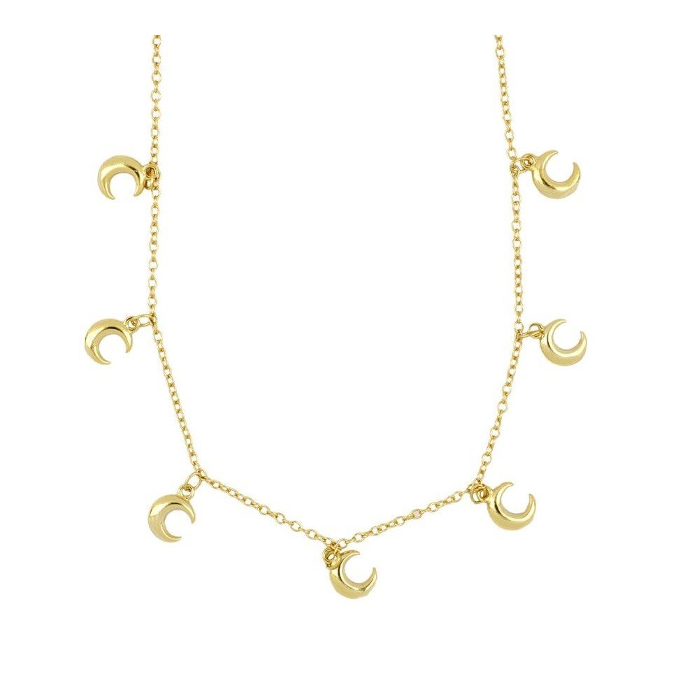 Gargantilla Idalia de la marca Mystical Tienda, con detalles elegantes en diseño delicado y acabado en plata.
