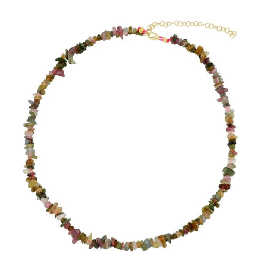 Gargantilla 'Penélope' de Turmalina Multicolor Mix - Sensaido