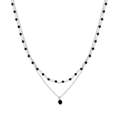 Gargantilla 'Sophia' de espinela con diseño elegante y delicado, perfecta para lucir en ocasiones especiales.