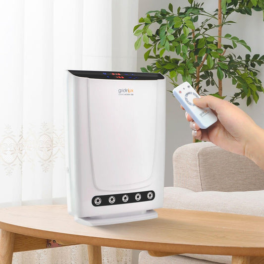 Generador de ozono Innovagizmo para purificar aire y agua, con ionizador y función de desinfección para uso doméstico.