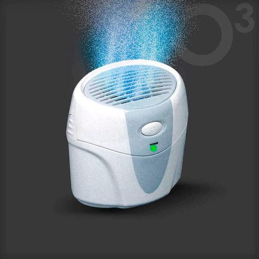 Generador de ozono Gridinlux de emisión continua automática, purificador de aire para eliminar olores y mejorar la calidad del ambiente.