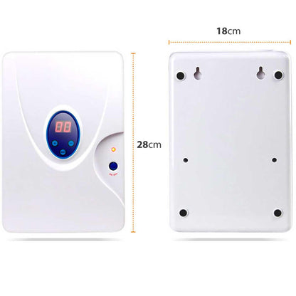 Generador de ozono Gridinlux para purificar aire y agua, desinfectante eficiente y compacto para uso en hogar y oficina.