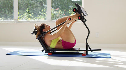 Máquina de abdominales para casa GF FAST ABS de Innovagizmo, plegable, para entrenar el core y fortalecer los músculos abdominales.