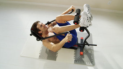 Máquina de abdominales plegable GF FAST ABS de innovagizmo para entrenar core y abdominales en casa.
