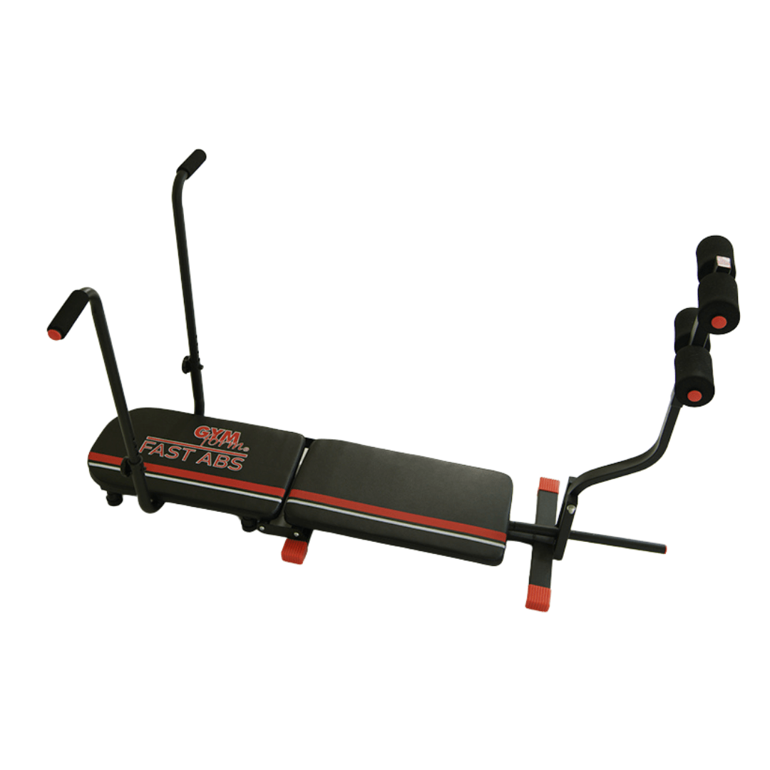 Máquina de abdominales para casa GF FAST ABS de innovagizmo.com, plegable y compacta para entrenar el core en casa.