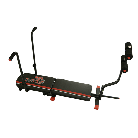 Máquina de abdominales para casa GF FAST ABS de innovagizmo.com, plegable y compacta para entrenar el core en casa.