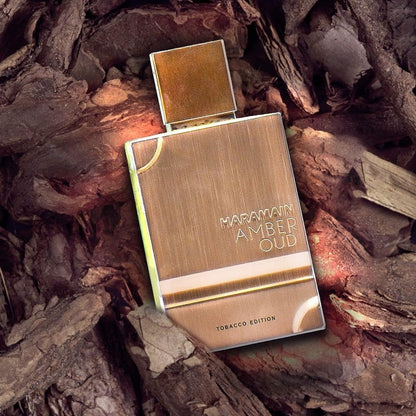 Al Haramain Amber Oud Tobacco Edition 60 ml | Eau de Parfume Spray para mujer | Fragancia oriental | Perfume unisex árabe de lujo