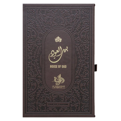 Al Wataniah House Of Oud - Perfume de Lujo para Hombres, Eau de Parfum 100ml, Aroma Exótico y Duradero