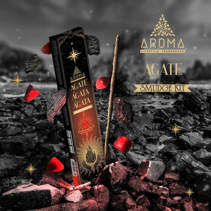 Incienso Ágata - Crystal Scents Aroma
