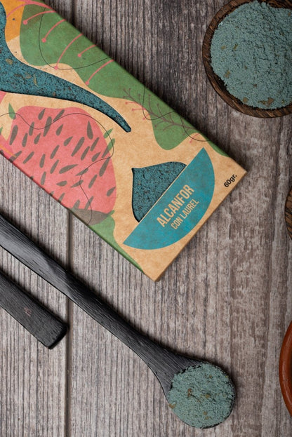 Incienso en Polvo Alcanfor con Laurel - Sagrada Madre