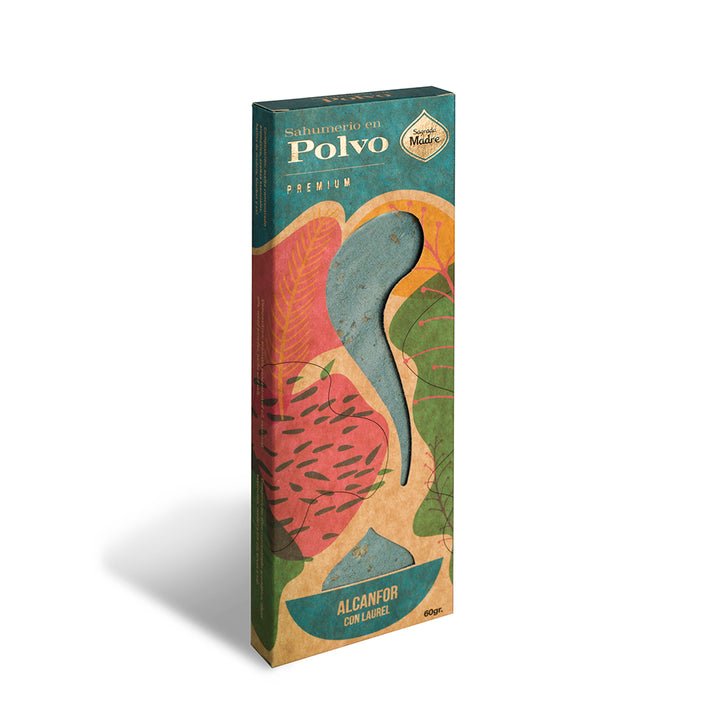 Incienso en Polvo Alcanfor con Laurel - Sagrada Madre