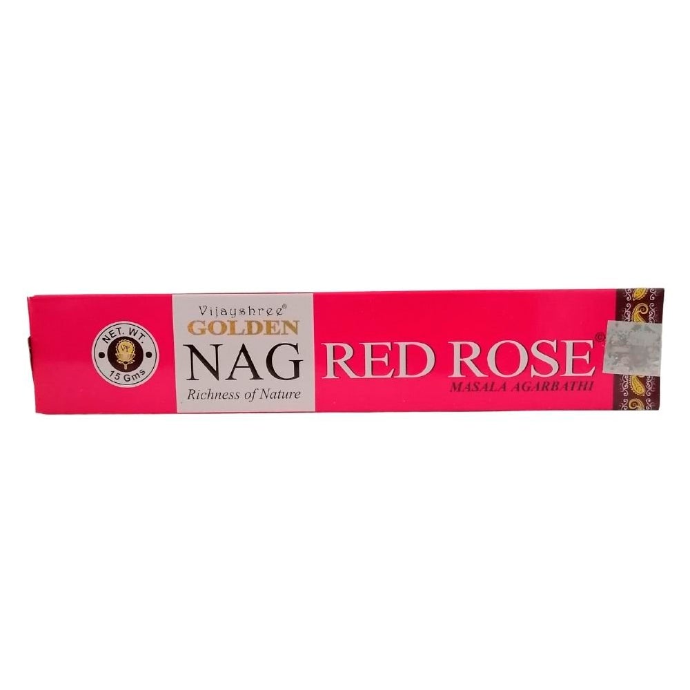 Incienso Golden Nag Red Rose 15 gr - Sensaido