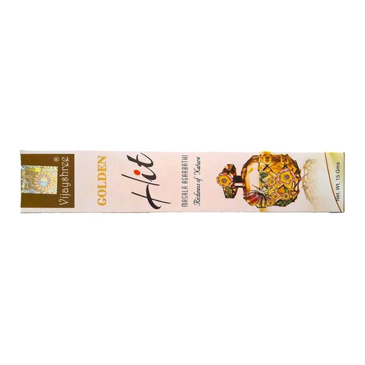 Incienso Masala Golden Hit VIJAYSHREE 20 gr - Sensaido