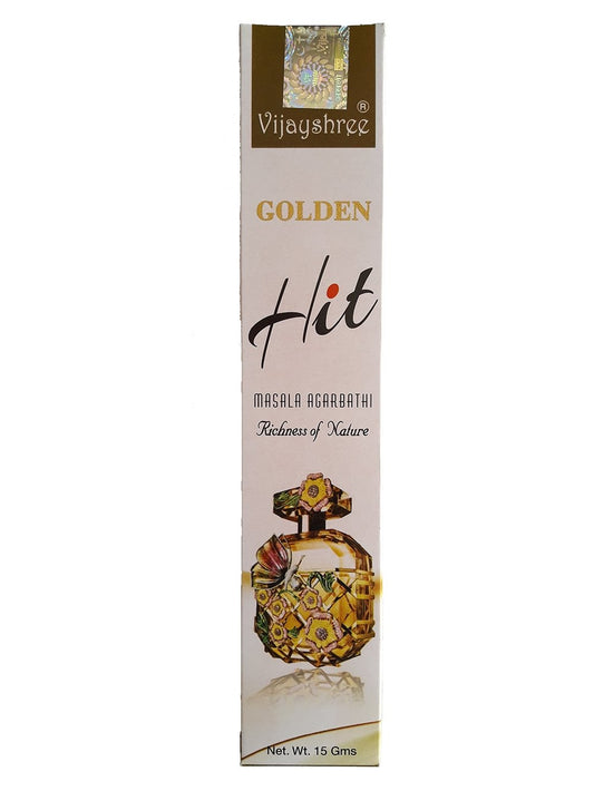 Incienso Masala Golden Hit VIJAYSHREE 20 gr - Sensaido