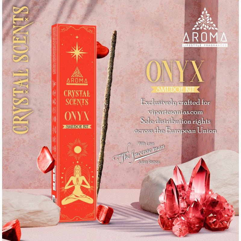 Incienso Ónix - Crystal Scents Aroma