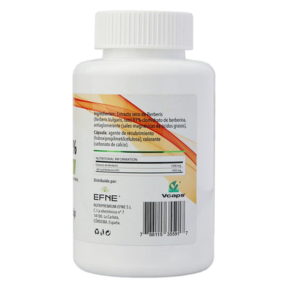 Berberina 97% EFNE – Control de glucosa y metabolismo