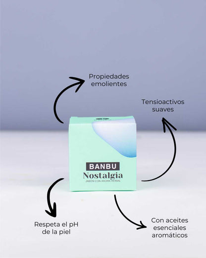 Jabón de Ducha Sólido ECO Silvestre NOSTALGIA