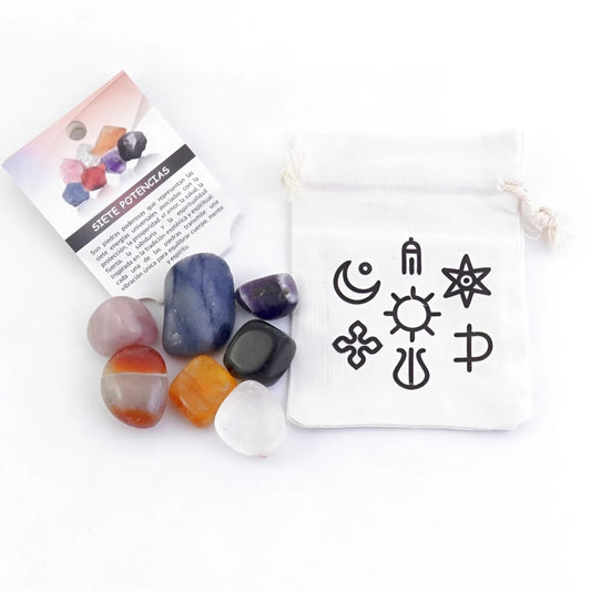 Kit de minerales “Siete Potencias”