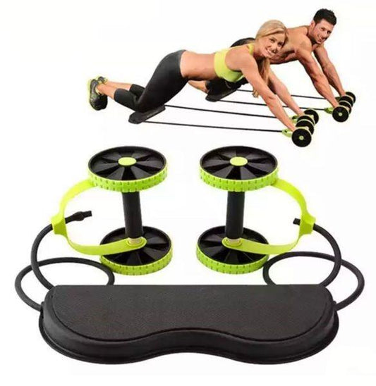 Kit multifuncional de fitness fullbody de Innovagizmo con bandas y pesas para entrenamiento completo en casa.