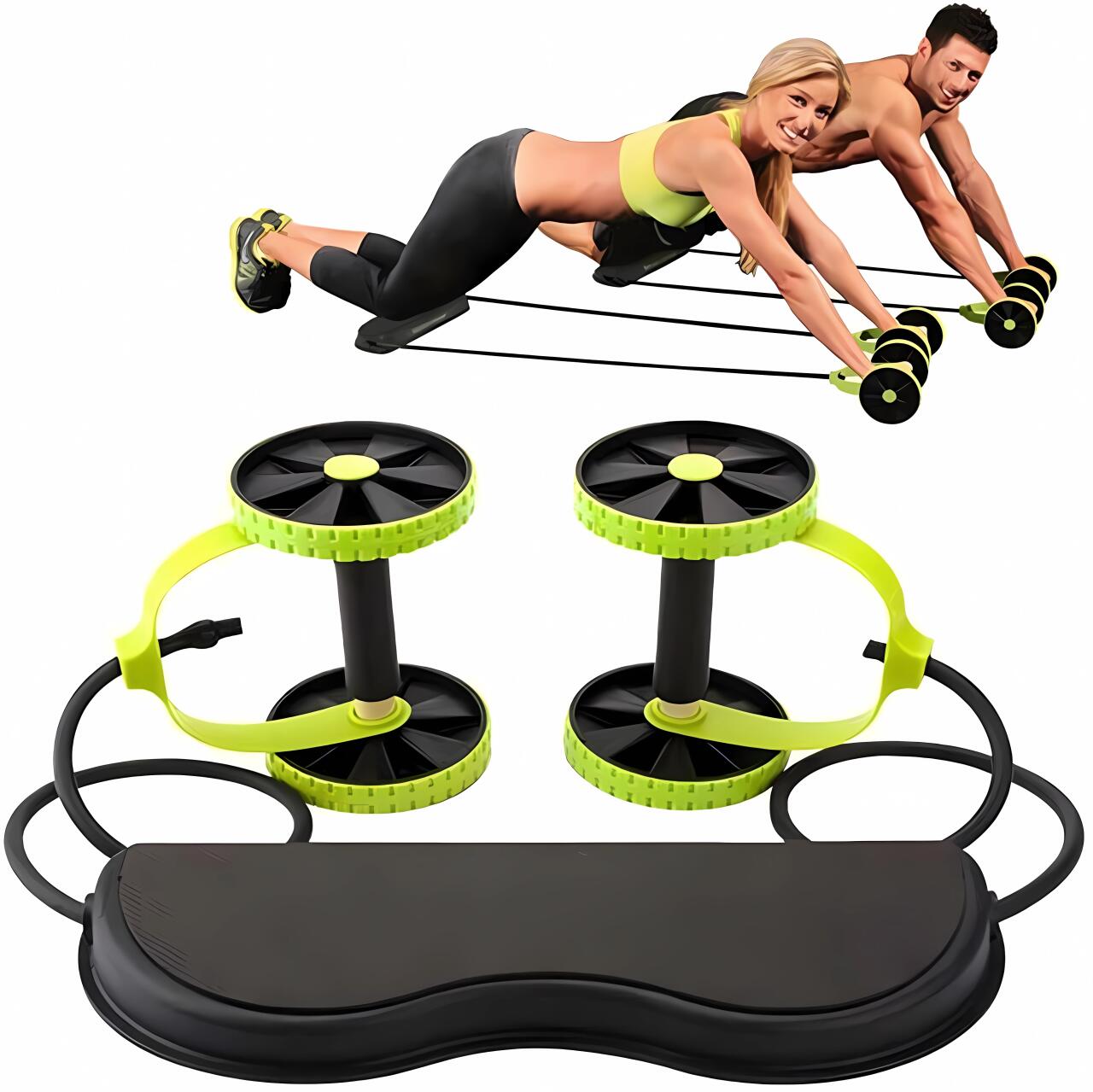 Kit multifuncional de fitness fullbody de innovagizmo con accesorios para entrenamiento completo en casa.