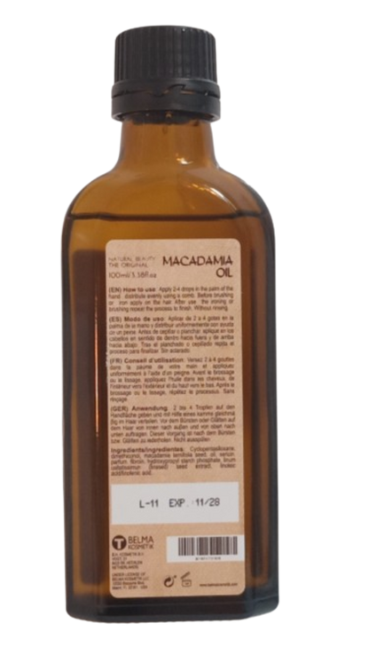 Belma kosmetik- Macadamia oil - aceite de macadamia-Serum - Sensaido
