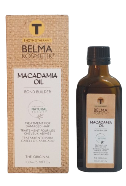 Aceite de macadamia XARODIST Belma kosmetik para cabello, serum multifuncional en caja, tratamiento capilar nutritivo y reparador