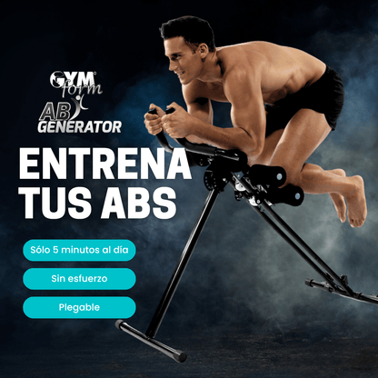 Máquina de ejercicios para casa GYMFORM AB GENERATOR de Innovagizmo para cardio y tonificación del abdomen y core.