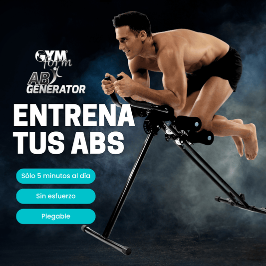 Máquina de ejercicios para casa GYMFORM AB GENERATOR de Innovagizmo para cardio y tonificación del abdomen y core.