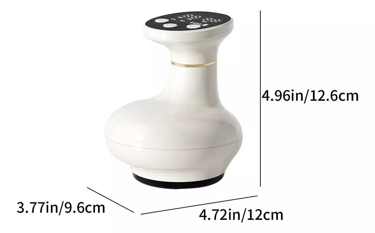 Masajeador anticelulítico recargable innovagizmo con succión y calor, diseñado para remodelar el cuerpo y mejorar la piel.