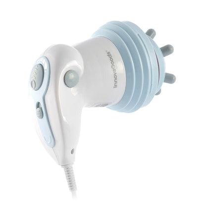 Masajeador anticelulítico vibratorio con infrarrojos 5 en 1 de Cellyred, marca InnovaGoods, para reducir celulitis y mejorar la piel.