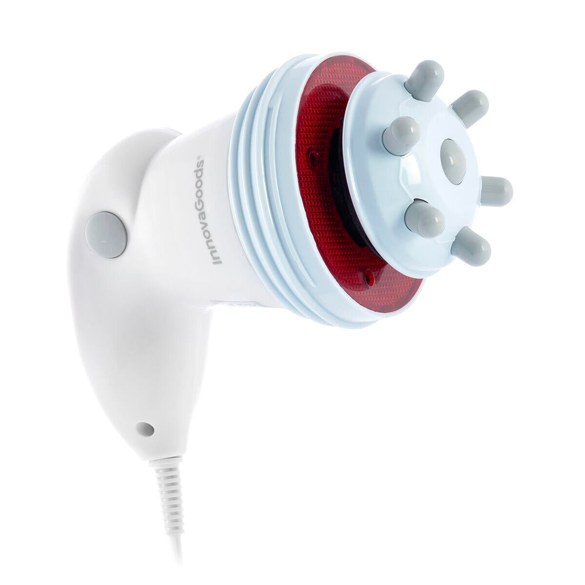 Masajeador anticelulítico vibratorio con infrarrojos 5 en 1 de Cellyred InnovaGoods, para reducir celulitis y mejorar la circulación.