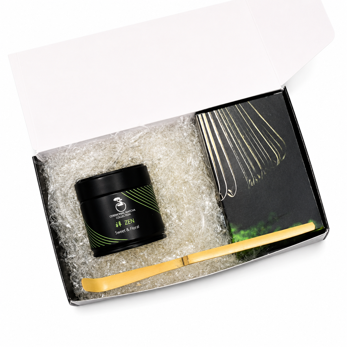 Matcha Starter Kit — Powder, Whisk + Scoop