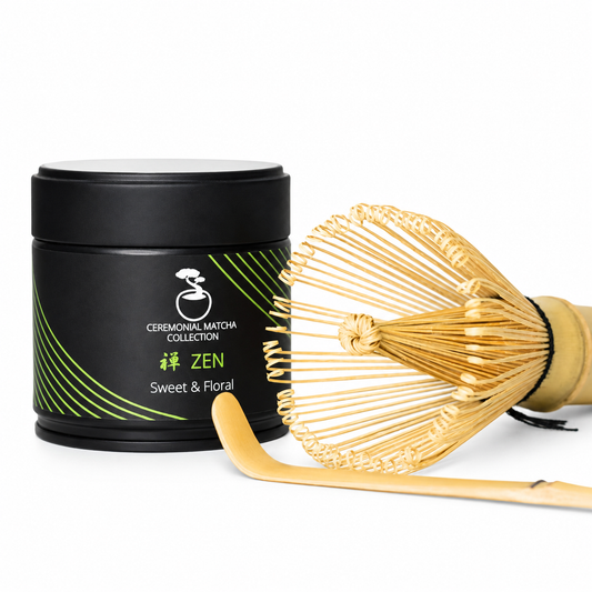 Matcha Starter Kit — Powder, Whisk + Scoop